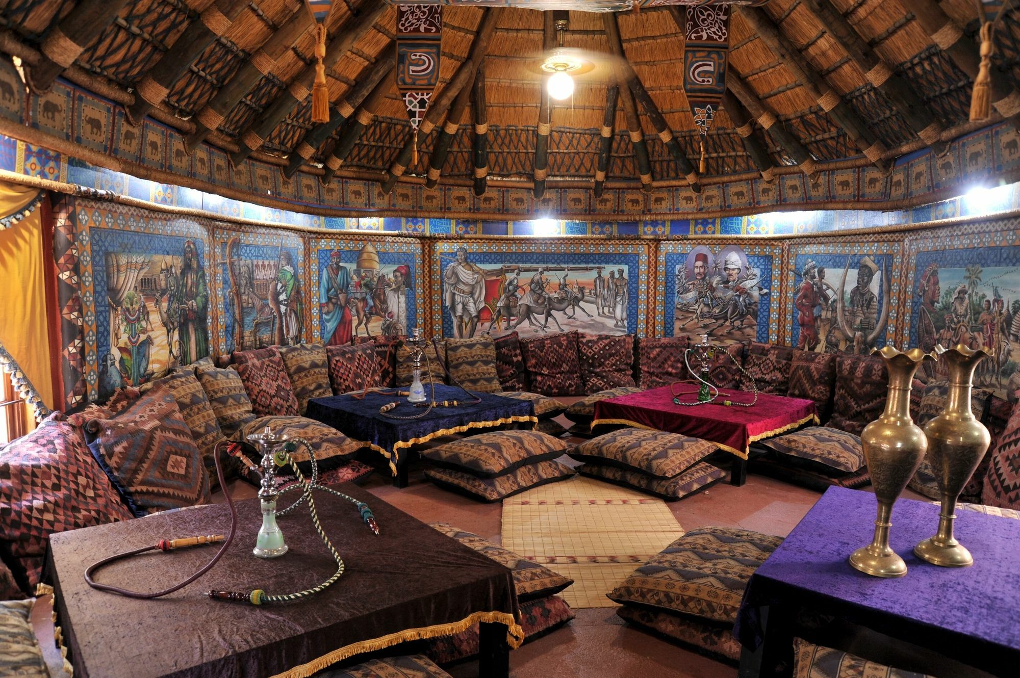 Aha Lesedi African Lodge & Cultural Village Broederstroom Dış mekan fotoğraf